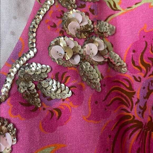 Pink Floral Embellished Tunic - Picture 7 of 10